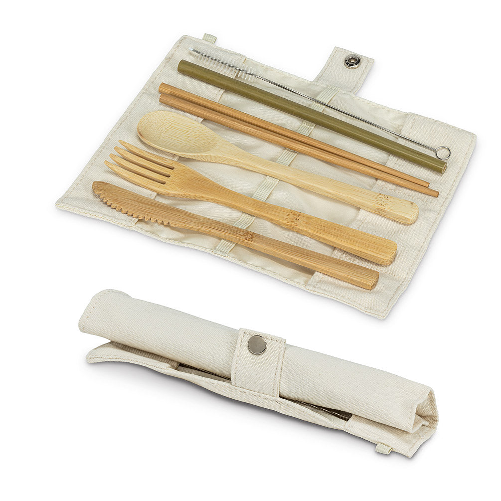 Bamboo 7 Piece Flatware Set