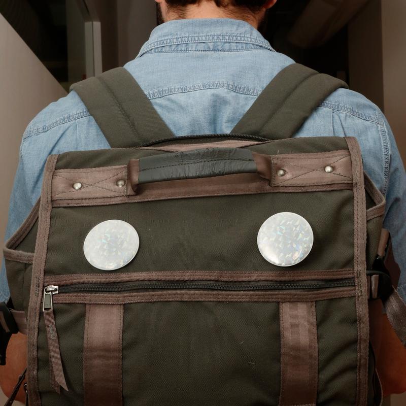 Kikkerland Reflective Buttons