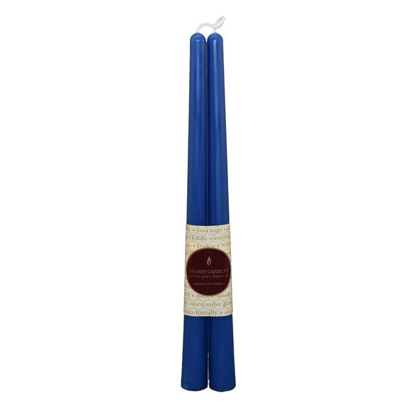 Honey Candles Beeswax 12" Taper Candles **Set of 2**