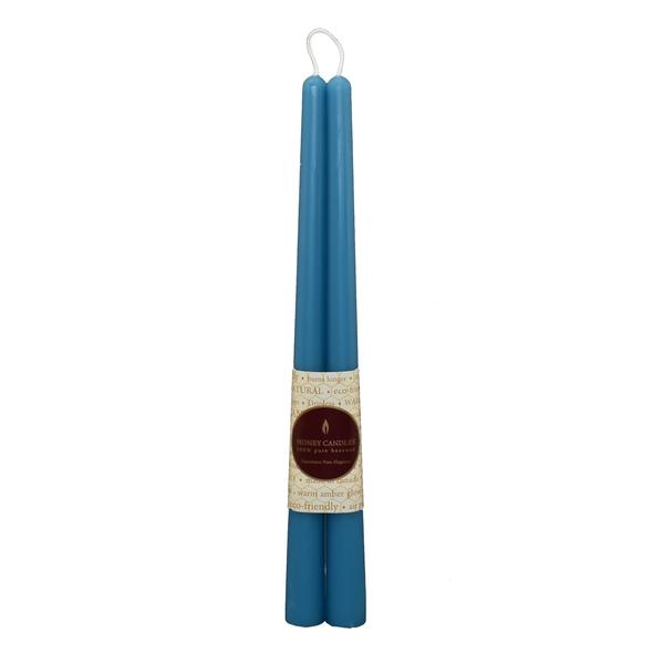 Honey Candles Beeswax 12" Taper Candles **Set of 2**