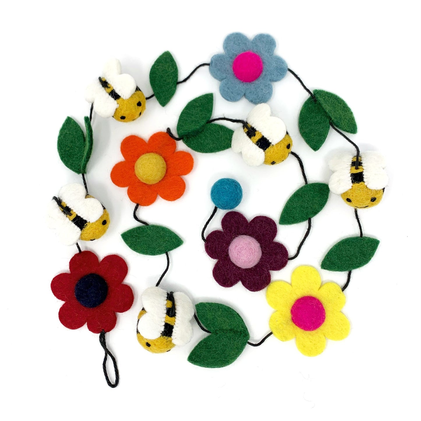 Hamro Village Fair Trade Felted Garlands