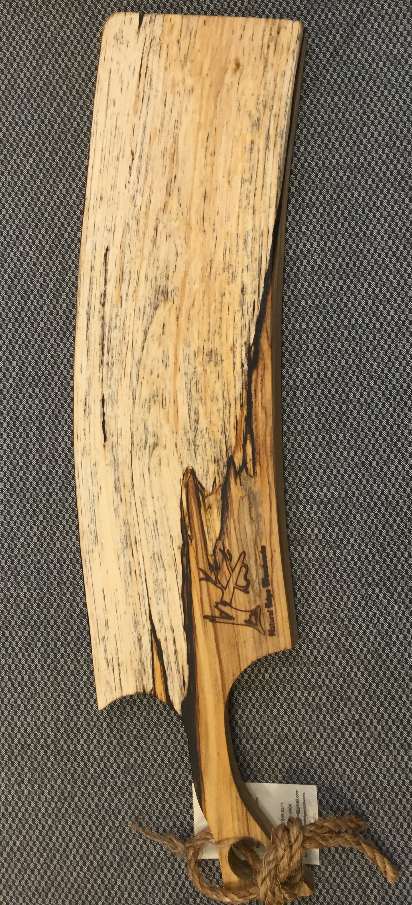 Natural Edge Serving Boards Made from Salvaged Newfoundland Wood