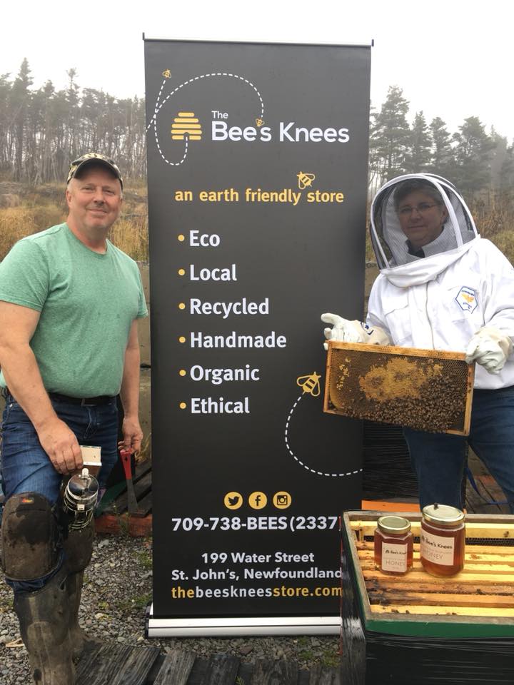 The Bee's Knees Wildflower Honey Made by Newfoundland Bees