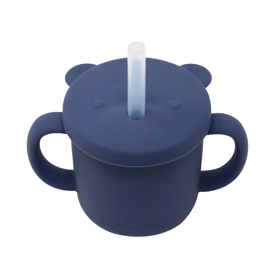 Grow With Me Silicone Bear Cup by Glitter & Spice