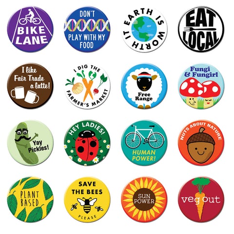 Badge Bomb Buttons