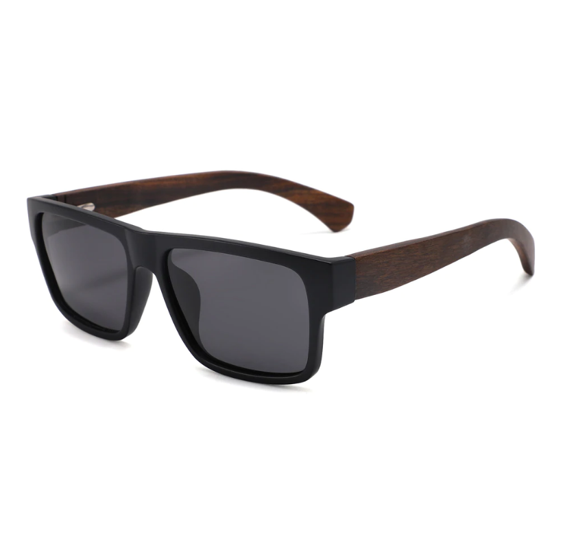 Kuma Wood Frame Sunglasses