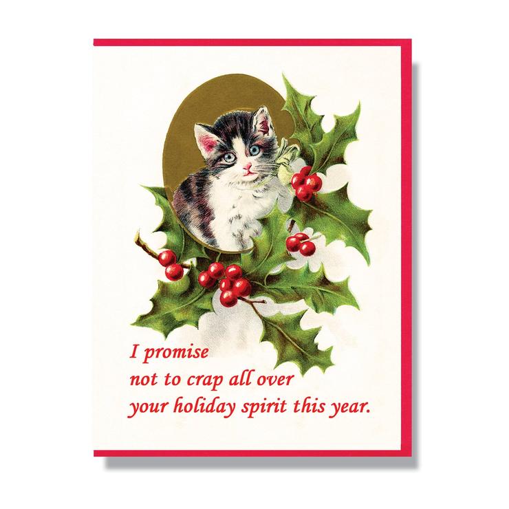 Holiday Greeting Cards by Smitten Kitten
