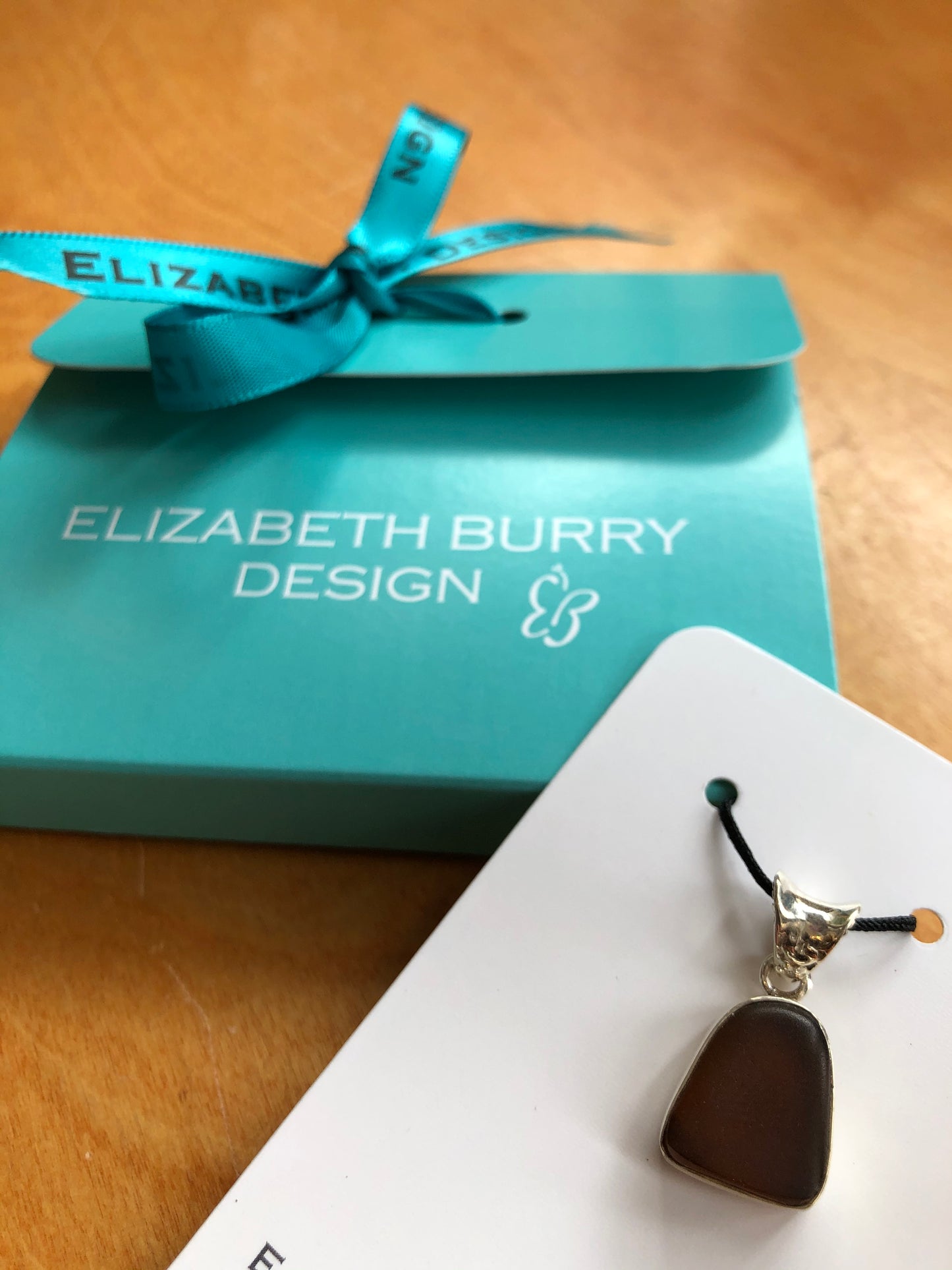 Sea Glass Pendants (Sterling Silver) from Elizabeth Burry Designs