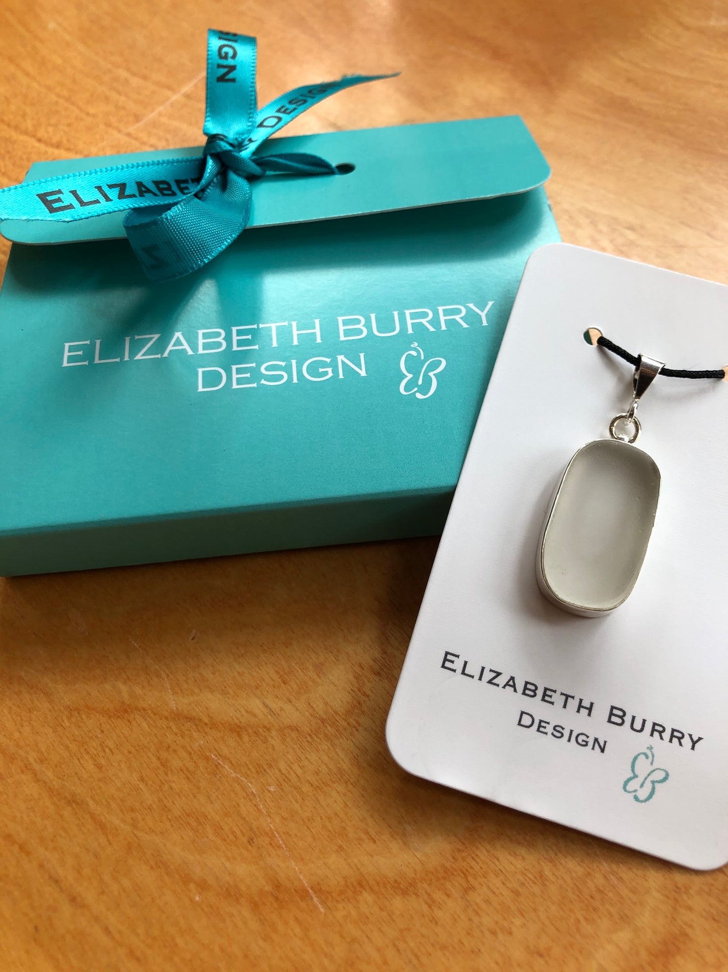 Sea Glass Pendants (Sterling Silver) from Elizabeth Burry Designs