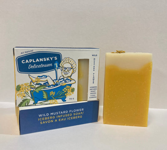 East Coast Glow x Caplanky's Delicatessent: Wild Mustard Iceberg Infused Soap