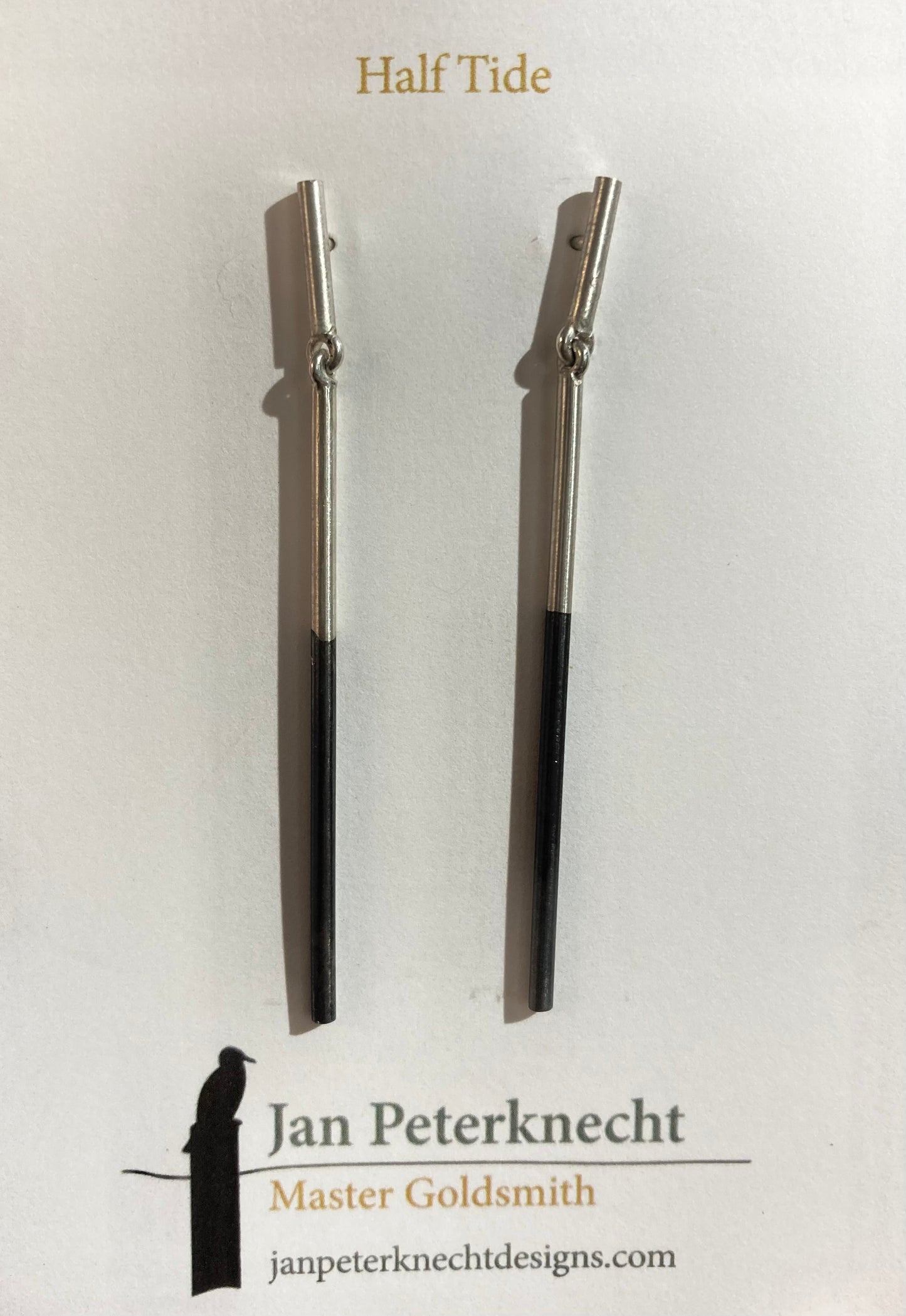 Jan Peterknecht Designs - Tide Sterling Silver Stud Earrings