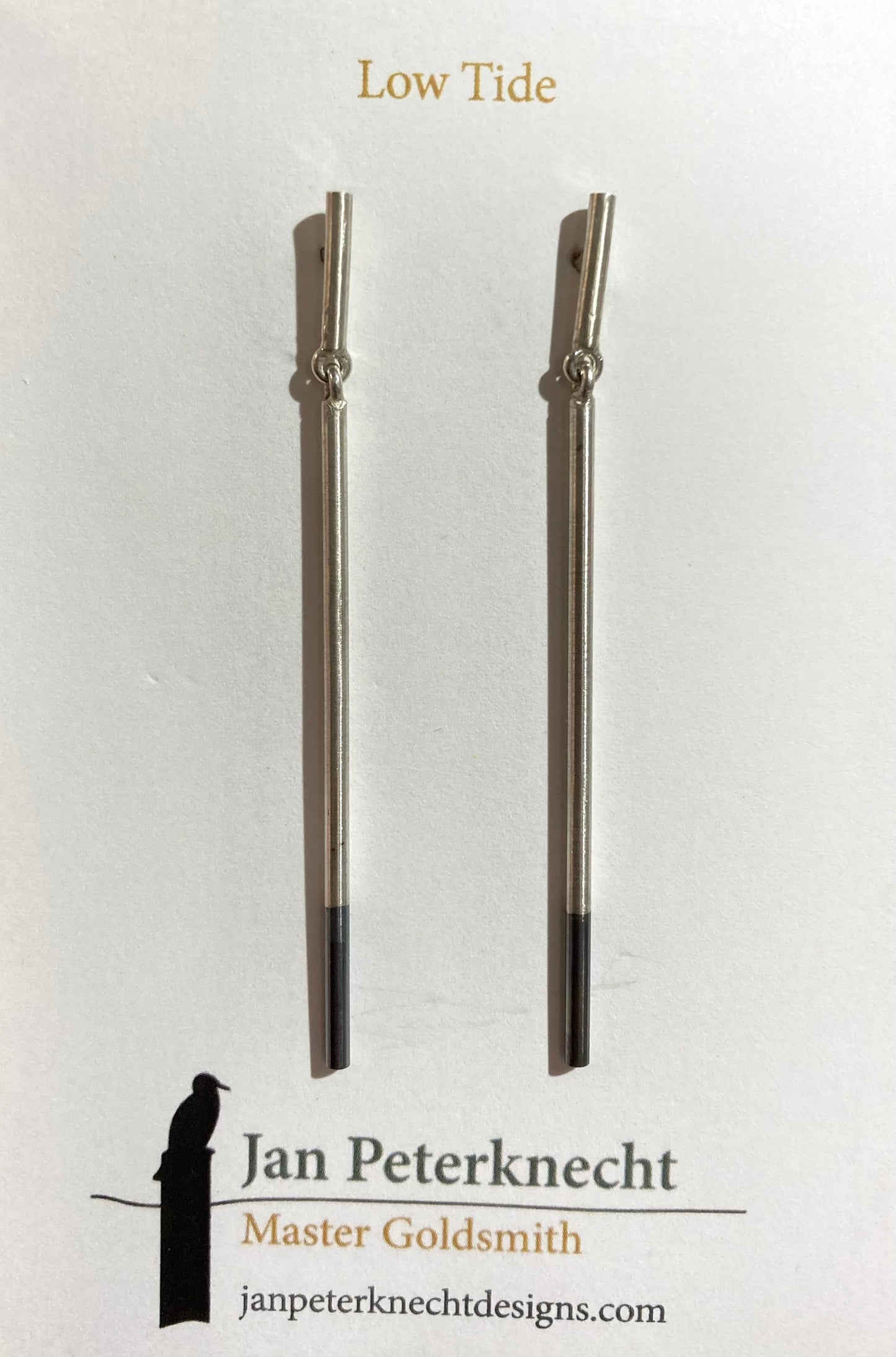 Jan Peterknecht Designs - Tide Sterling Silver Stud Earrings
