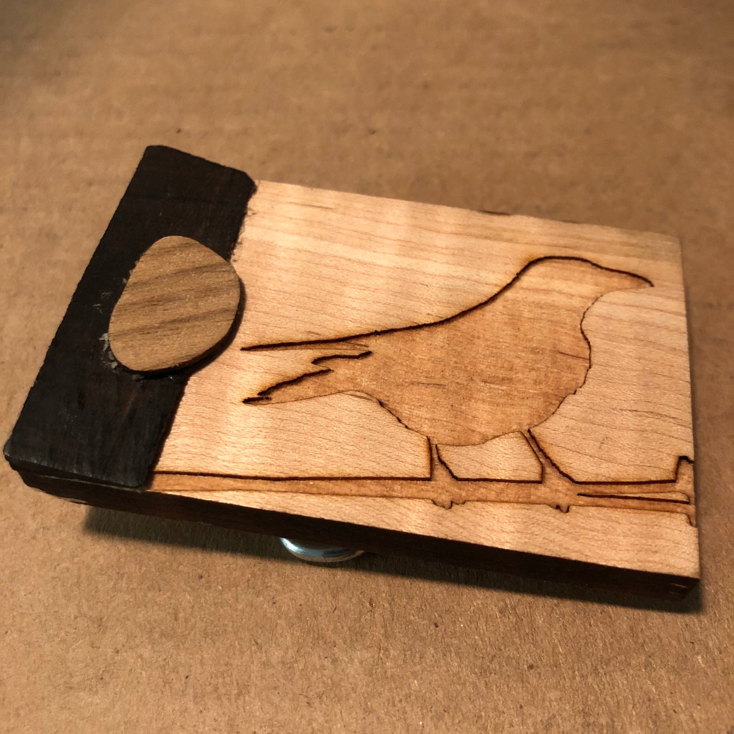 Wooden Belt Buckle