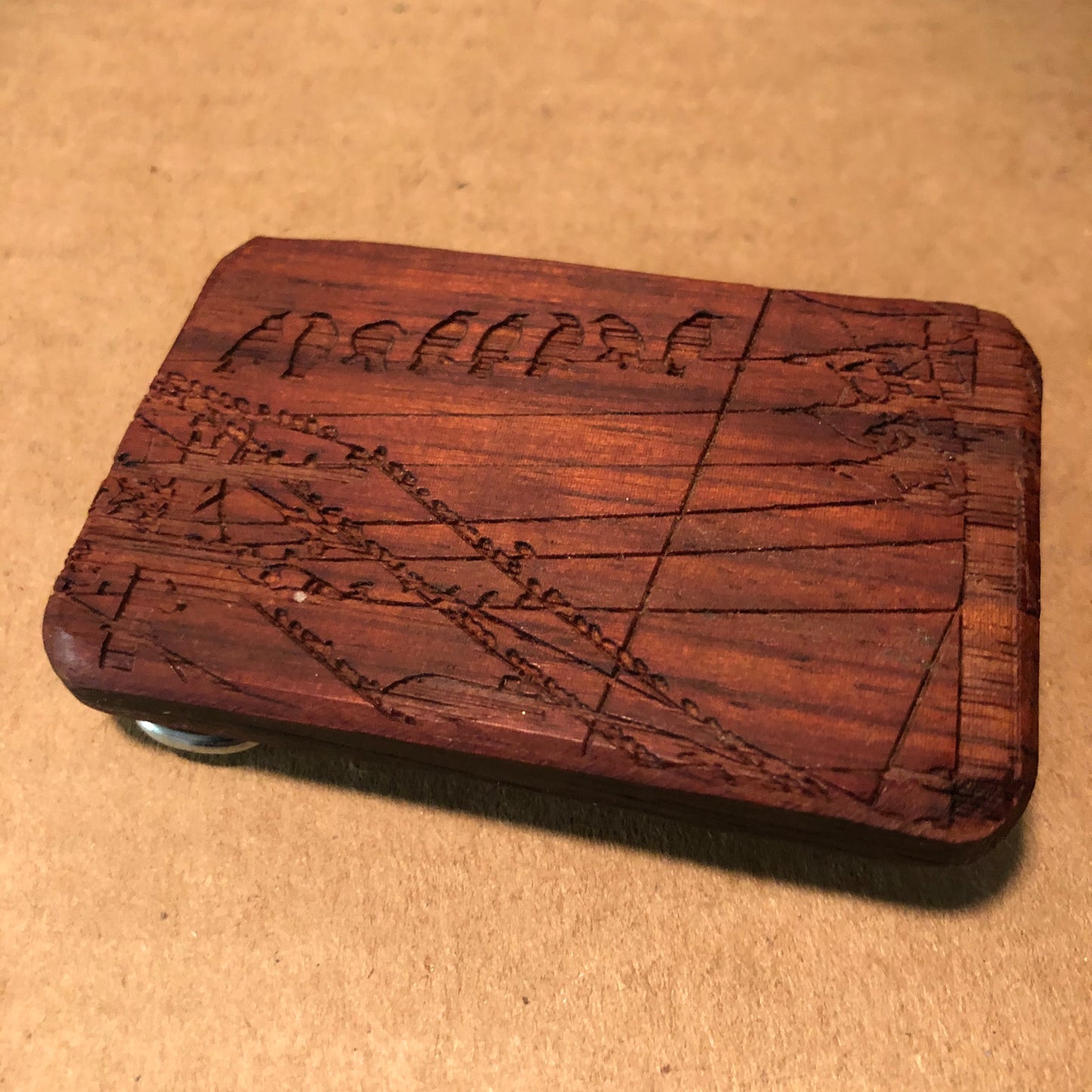 Wooden Belt Buckle