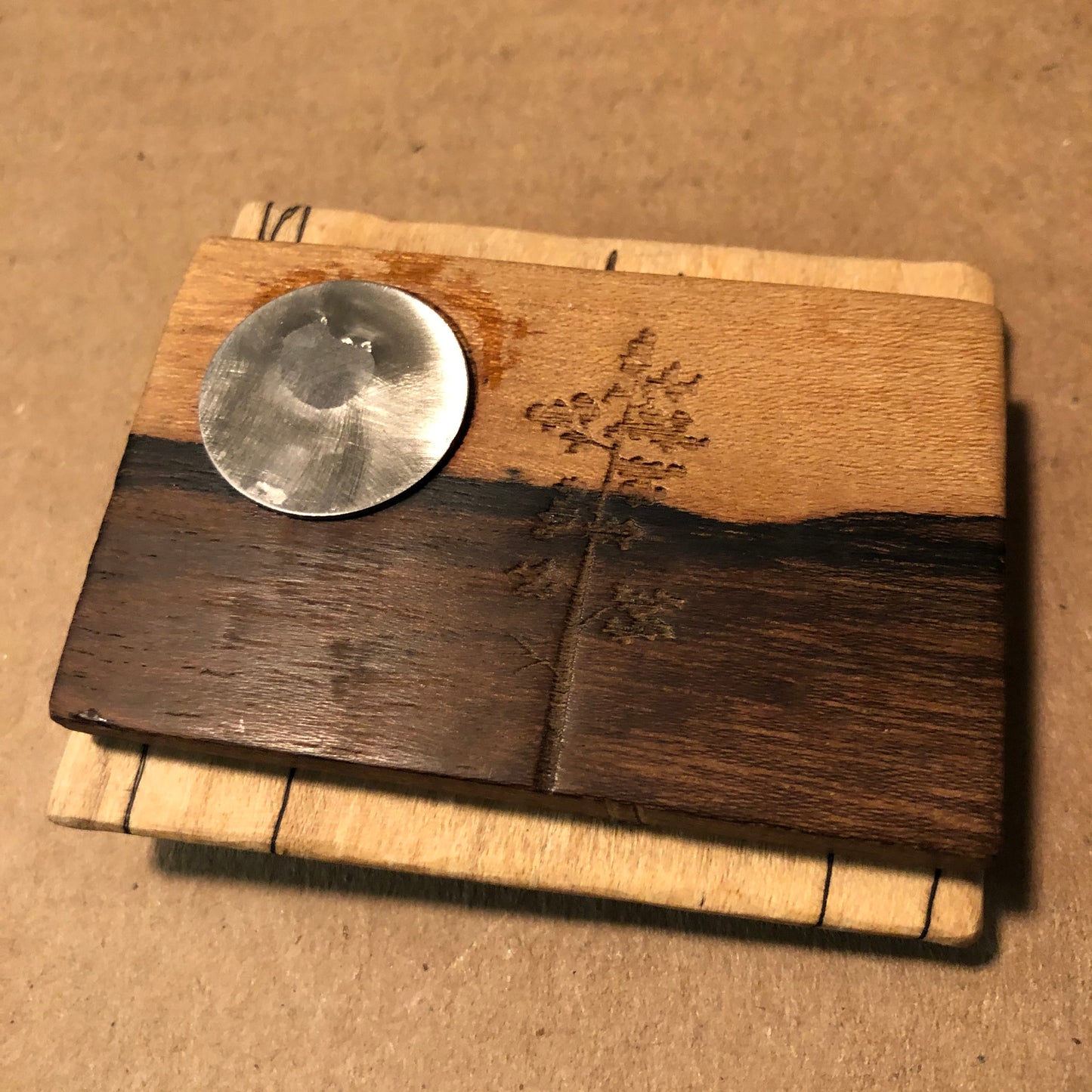 Wooden Belt Buckle