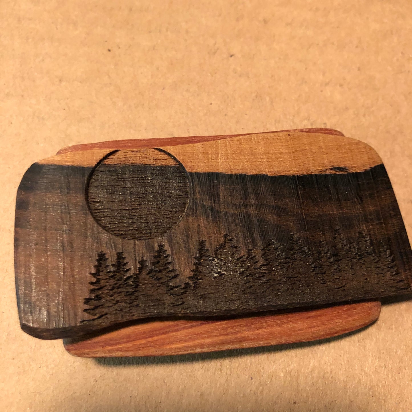 Wooden Belt Buckle