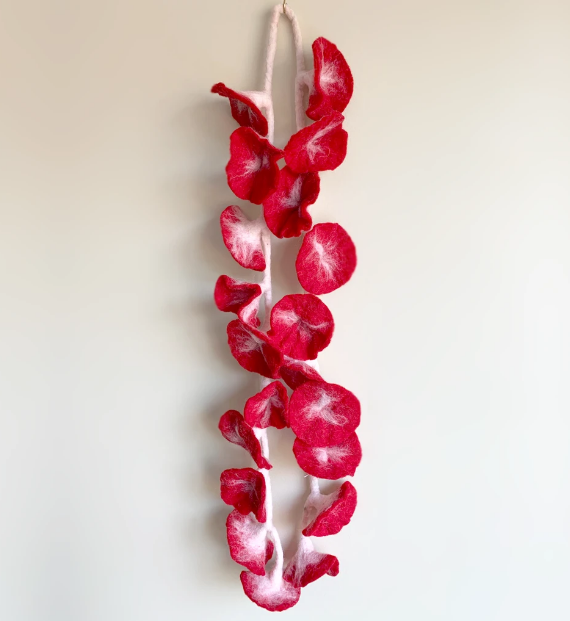 Hamro Village Fair Trade Felted Garlands