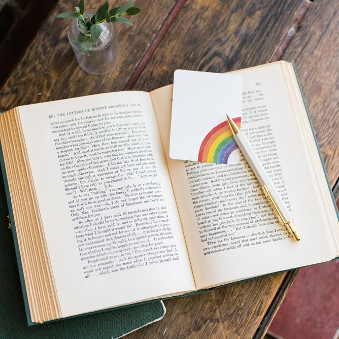 Rainbow Mini Note Set by Gotamago