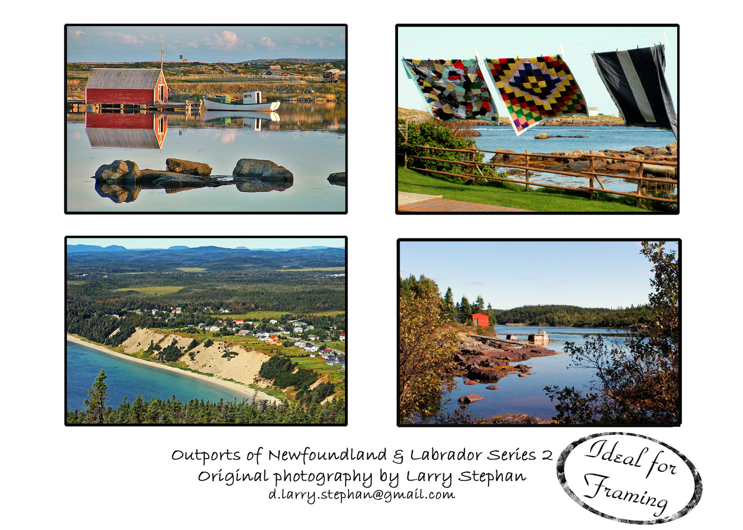 Newfoundland Photography Note Cards by Larry Stephan