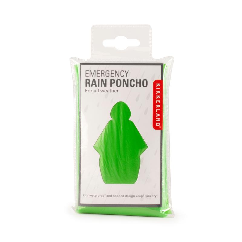 Kikkerland Emergency Rain Poncho