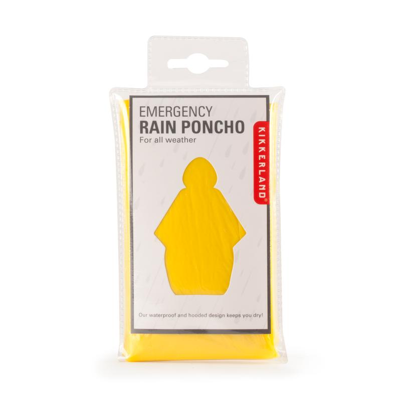 Kikkerland Emergency Rain Poncho