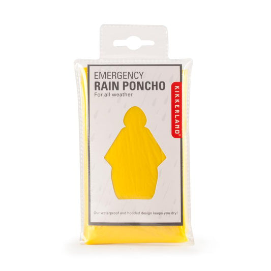 Kikkerland Emergency Rain Poncho