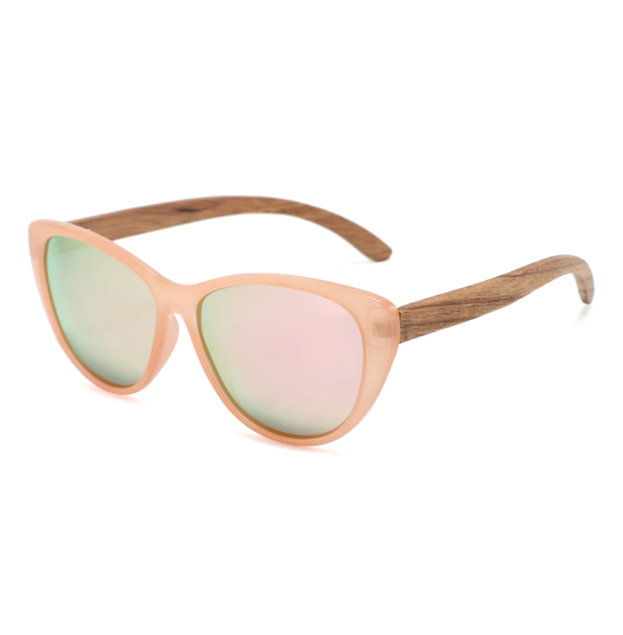 Kuma Wood Frame Sunglasses