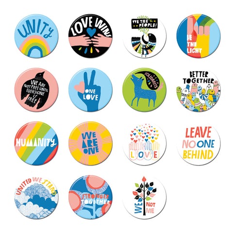 Badge Bomb Buttons