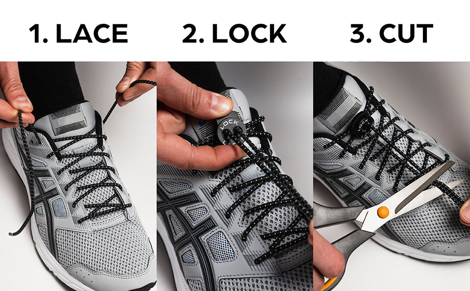 Original Lock Laces No Tie Shoelaces
