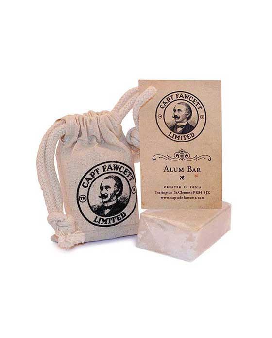 Captain Fawcett's Traditional Alum Bar (90g/3.17oz)