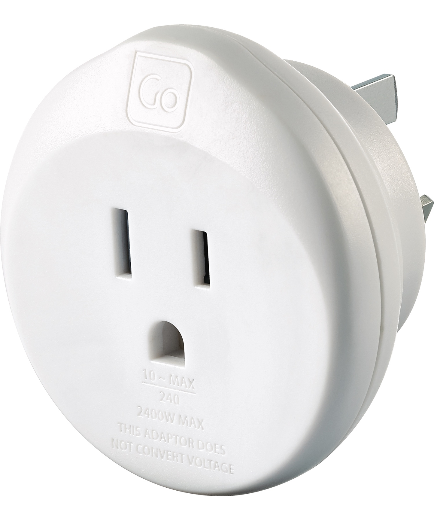 Go Travel Adapters Grounded and Ungrounded