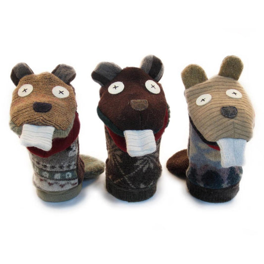 Cate & Levi Hand Puppet - Premium Reclaimed Wool