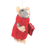 Hamro Village Felted Ornaments