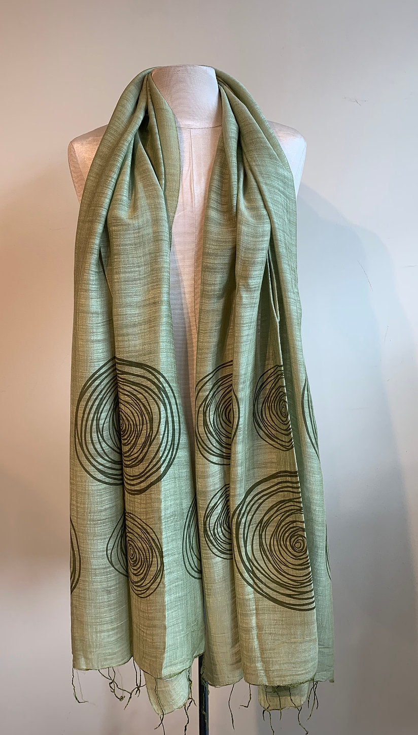 Marigold Collective Eco Silk Scarves