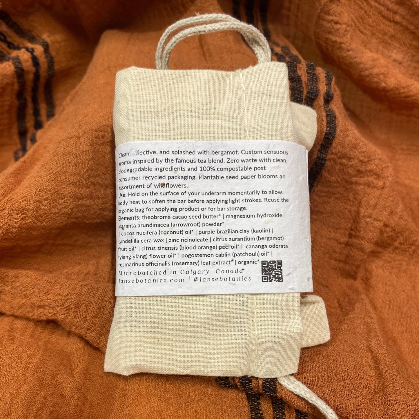 Earl Grey Deodorant by L'Anse Botanics