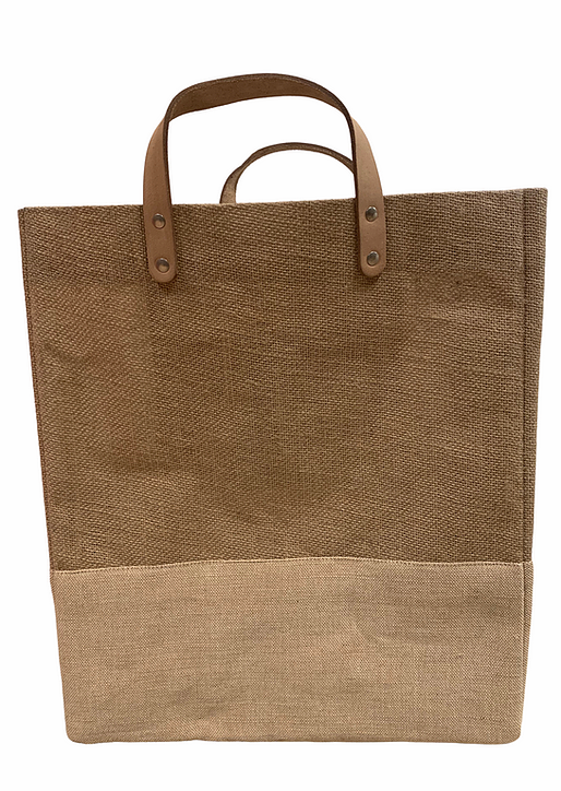 Marigold Collective Jute Picnic Tote