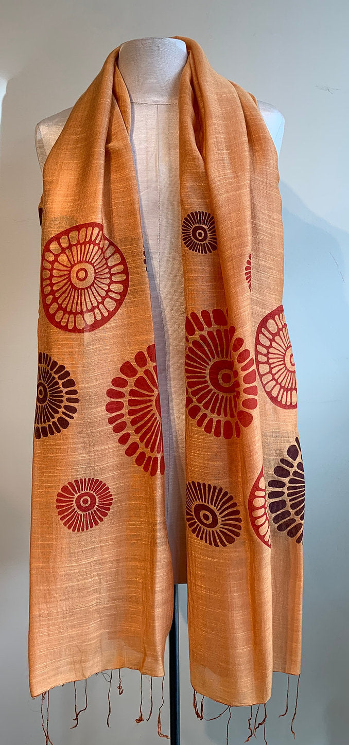 Marigold Collective Eco Silk Scarves