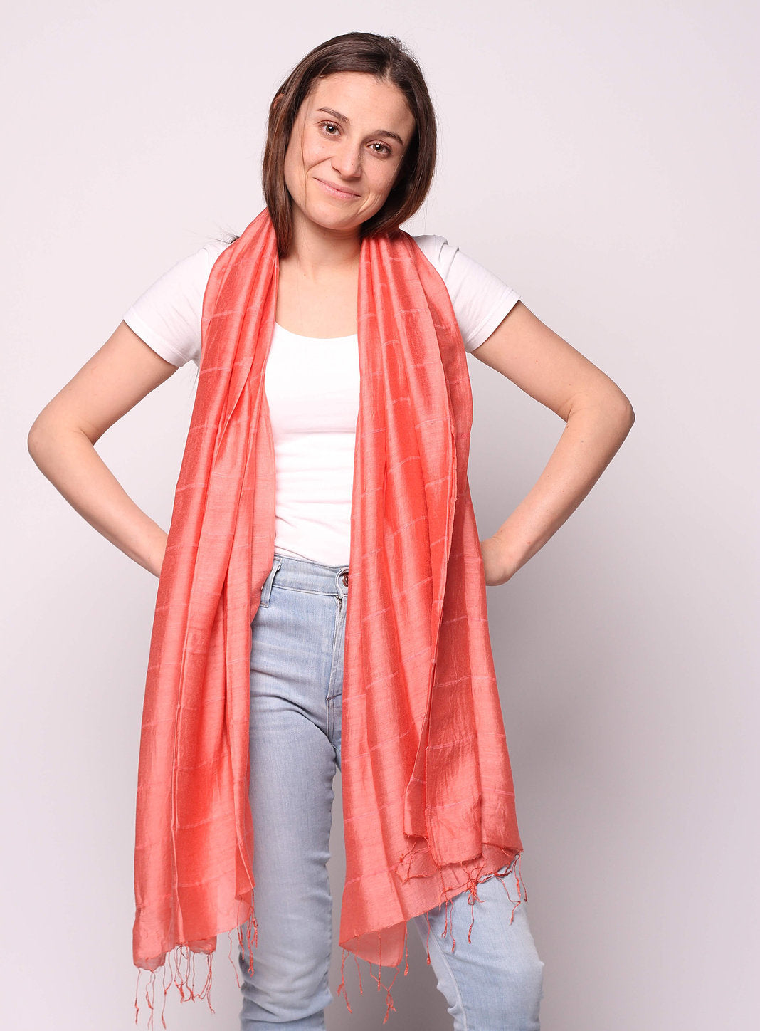 Marigold Collective Eco Silk Scarves