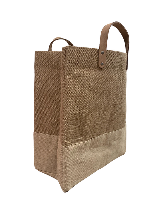 Marigold Collective Jute Picnic Tote