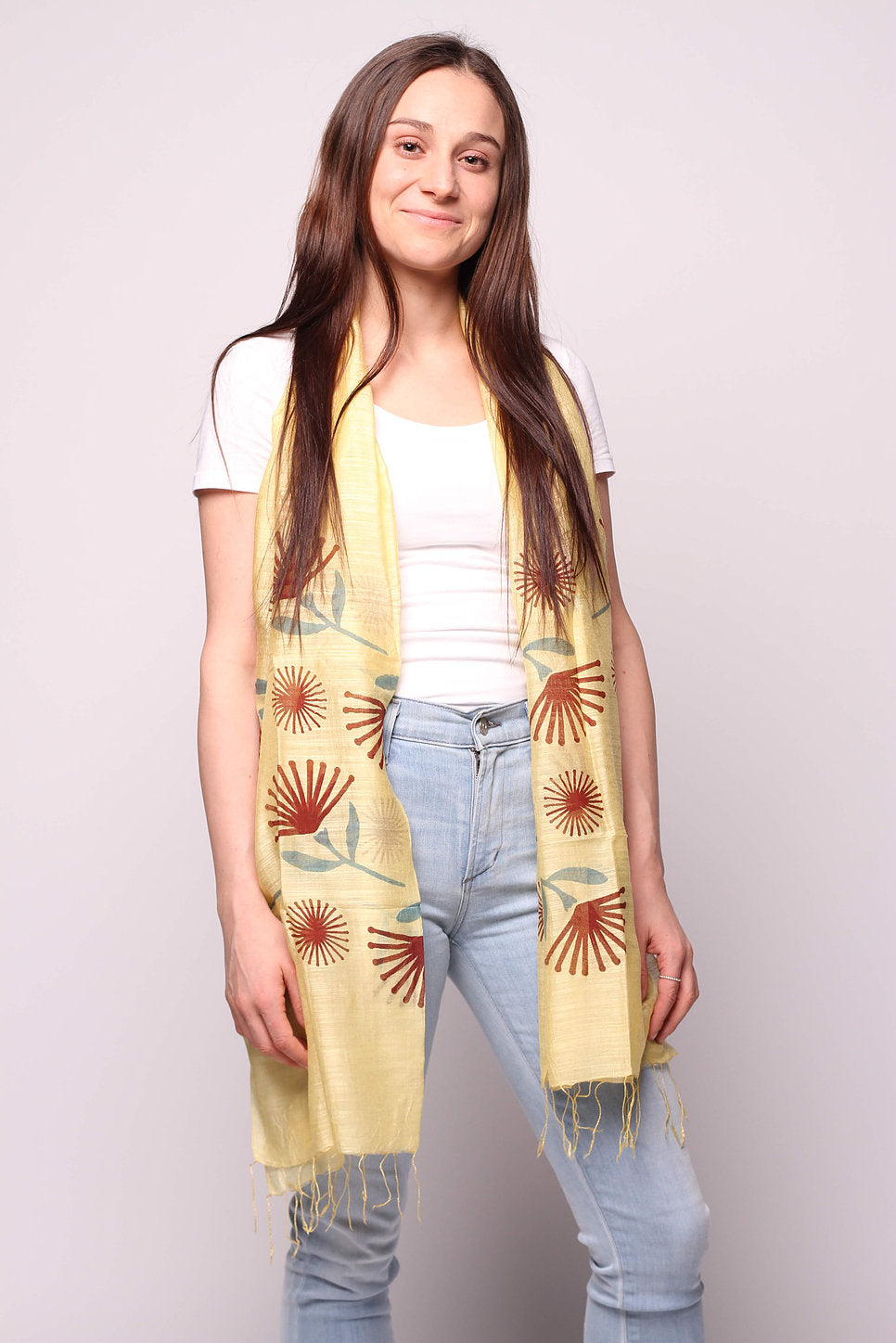 Marigold Collective Eco Silk Scarves