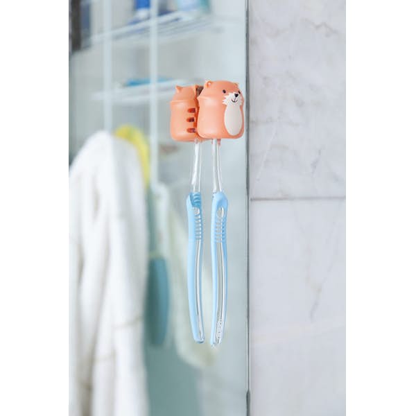 Kikkerland Toothbrush Cover with Suction Cup