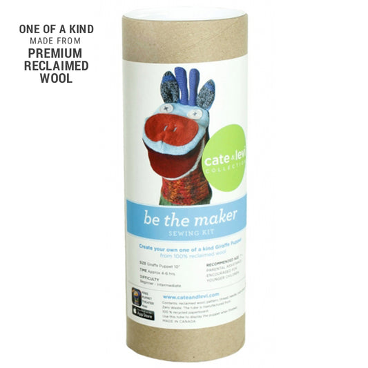 Cate & Levi Be The Maker Puppet DIY Sewing Kit