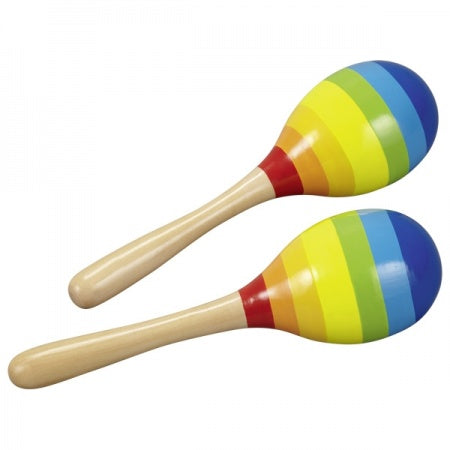 Goki Rainbow Wooden Maraca