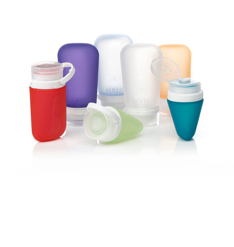 HumanGear GoToob+ Silicone Bottles 3 Pack
