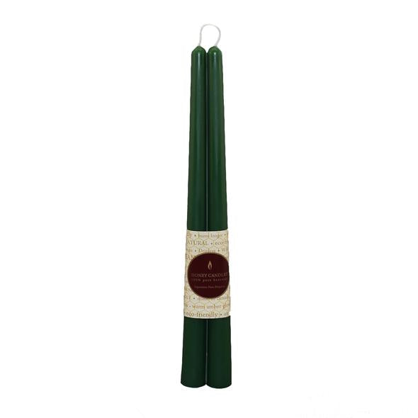 Honey Candles Beeswax 12" Taper Candles **Set of 2**