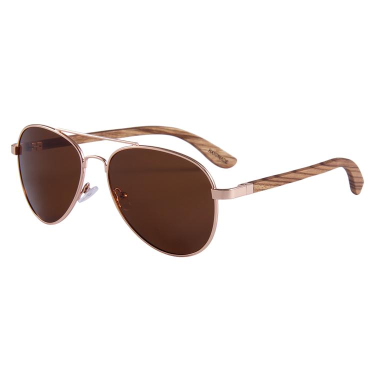 Kuma Wood Frame Sunglasses