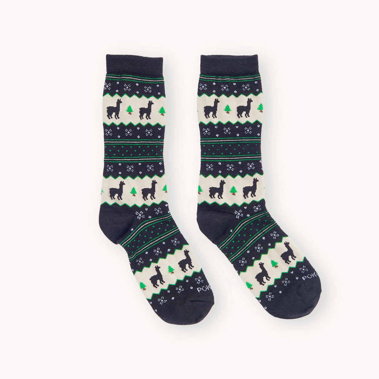 Pokoloko Alpaca Print Socks