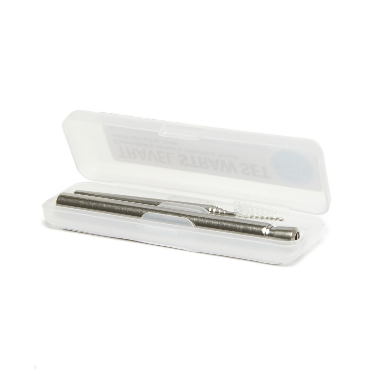 Stainless Steel Travel Straw Set w/ Brush