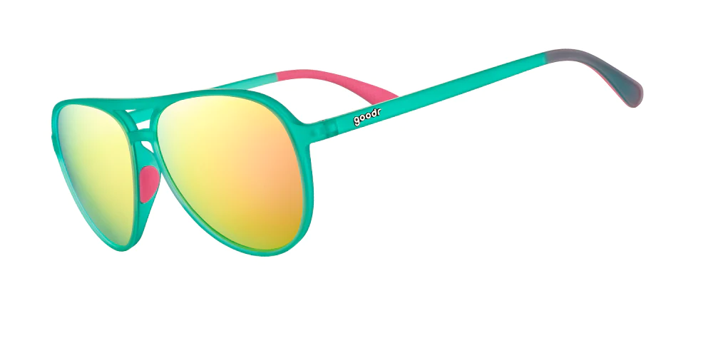 Goodr Mach G Aviator Polarized Sunglasses