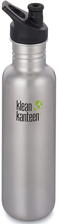 Klean Kanteen 27oz Stainless Steel Bottle with Sports Cap 3.0